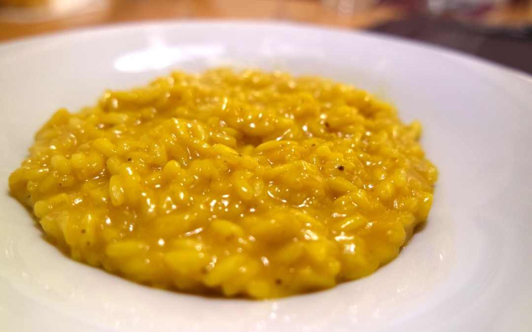 Ricetta del risotto allo zafferano